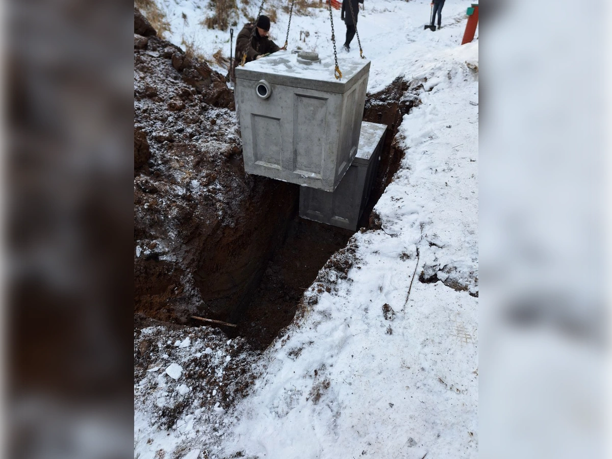 Анкеровка и обсыпка резервуара ТИТАНК