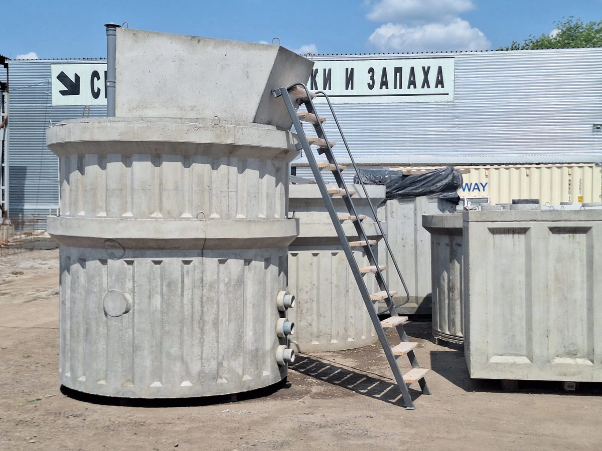 Монтаж инженерных систем ТИТАНК на участке