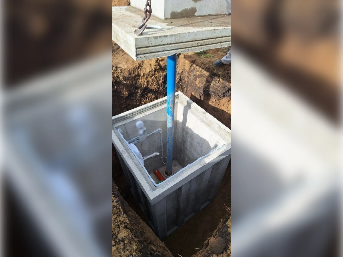 Герметичный кессон ТИТАНК для высокого УГВ