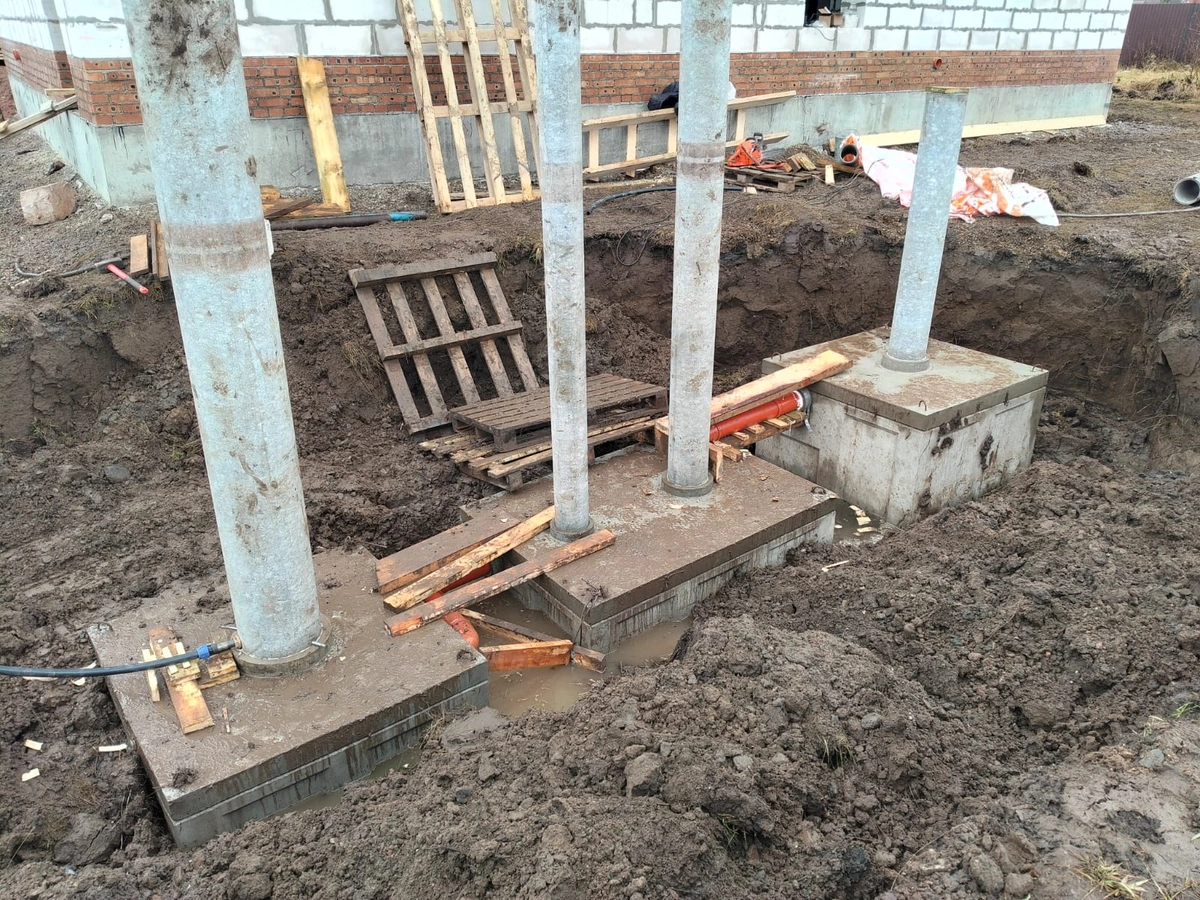 Защита ёмкости ТИТАНК от всплытия в Красноярске